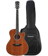 ORANGEWOOD GUITARS Rey-M Grand Auditorium Cutaway Layered Mahogany With Bag - Taal Musicals